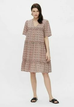 YASCHARLA - Robe De Jour - Black/light Brown