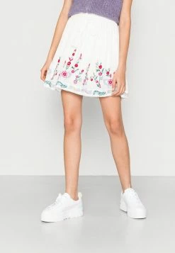 YASCHELLA MINI SKIRT FEST - Minijupe - Star White