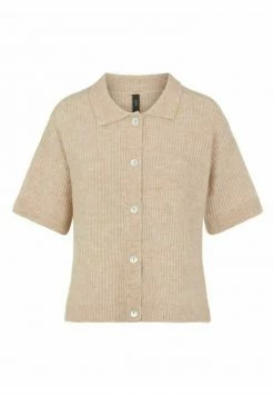 YASALVA CARDIGAN - Gilet - Cuban Sand -YAS Soldes Boutique 6a676d43858e456cbdc461f656dbc568