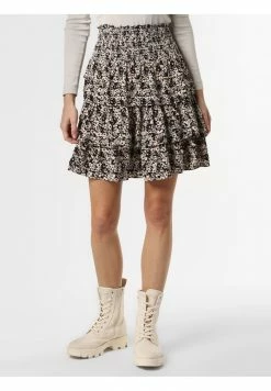 YAS LOPA - Jupe Trapèze - Schwarz Kitt