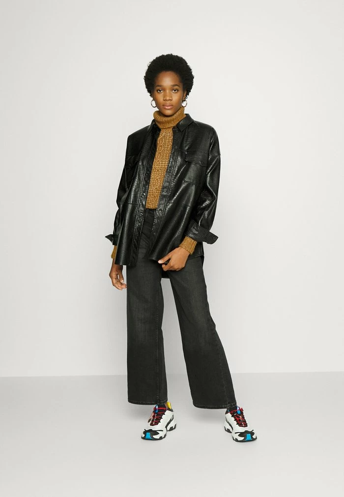 YASSUDANA ROLLNECK - Pullover - Bombay Brown Melange 2 YASSUDANA ROLLNECK - Pullover - Bombay Brown Melange – Image 2