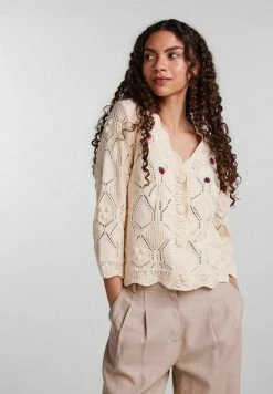 YASERDBEERE - Gilet - Eggnog