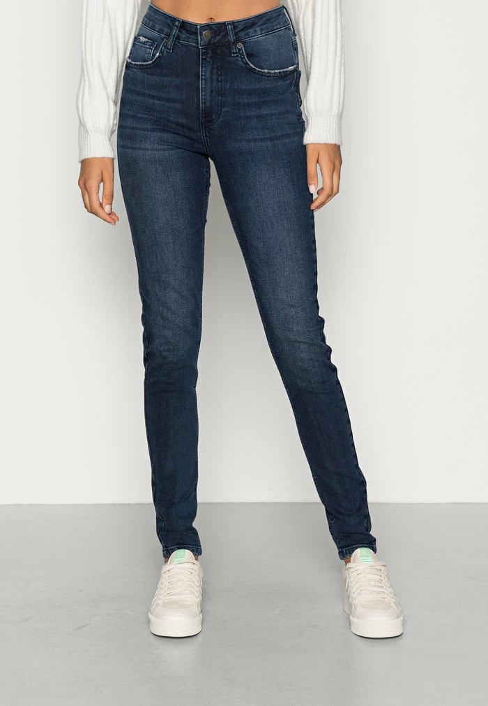 YASIMA SHAPE UP - Jeans Skinny - Dark Blue 1 YASIMA SHAPE UP - Jeans Skinny - Dark Blue