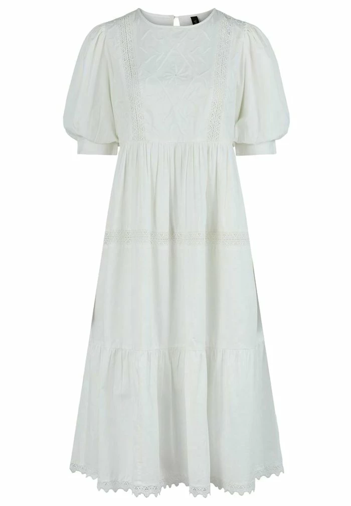 YAS VIBSA - Robe De Jour - Star White 4 YAS VIBSA - Robe De Jour - Star White – Image 4
