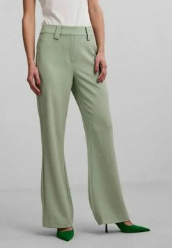 YAS PENNA - Pantalon Classique - Celadon Green
