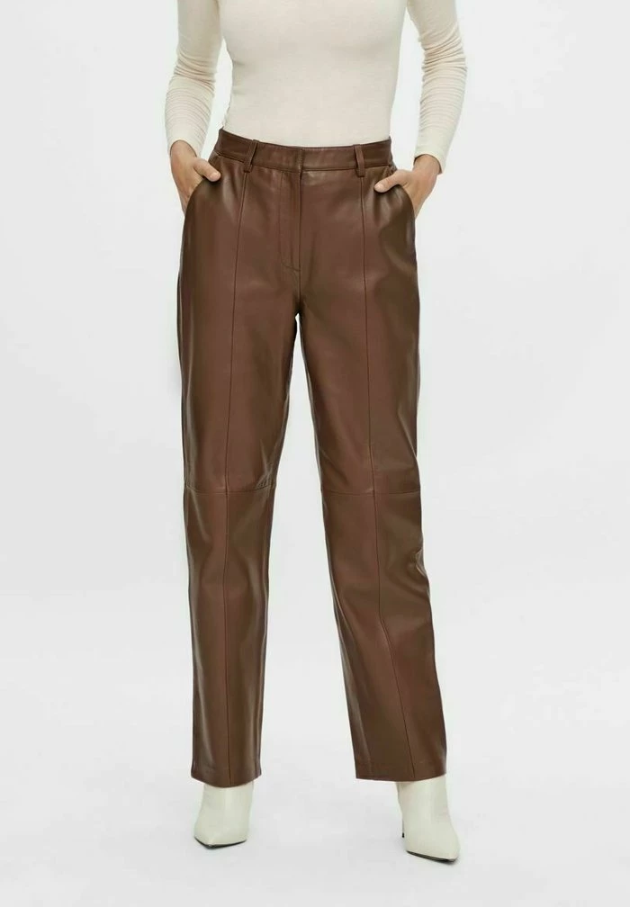 YAS Pantalon Classique - Pinecone 1 YAS Pantalon Classique - Pinecone