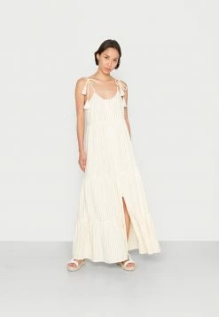 YASYALLO STRAP DRESS - Robe Longue - Light Yellow