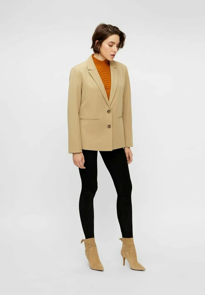 YASOLIVIA - Blazer - Light Taupe 2 YASOLIVIA - Blazer - Light Taupe – Image 2