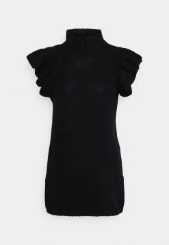 YASMEGGY LONG - Pullover - Black -YAS Soldes Boutique 737803f0f60640268e30f6d928d8d983
