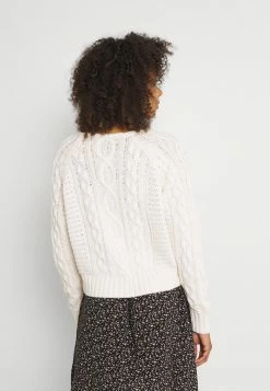 YASLEVEL CARDIGAN - Gilet - Eggnog -YAS Soldes Boutique 7476a6b1d9274e4ead837e5f5adeed12