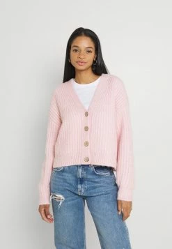 YASSUDANA CARDIGAN - Gilet - Chalk Pink Melange