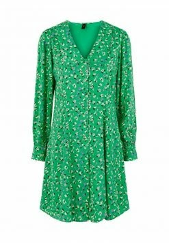 YAS Robe Chemise - Island Green -YAS Soldes Boutique 75d8a5e376a34acf80f7ba992e5201b6