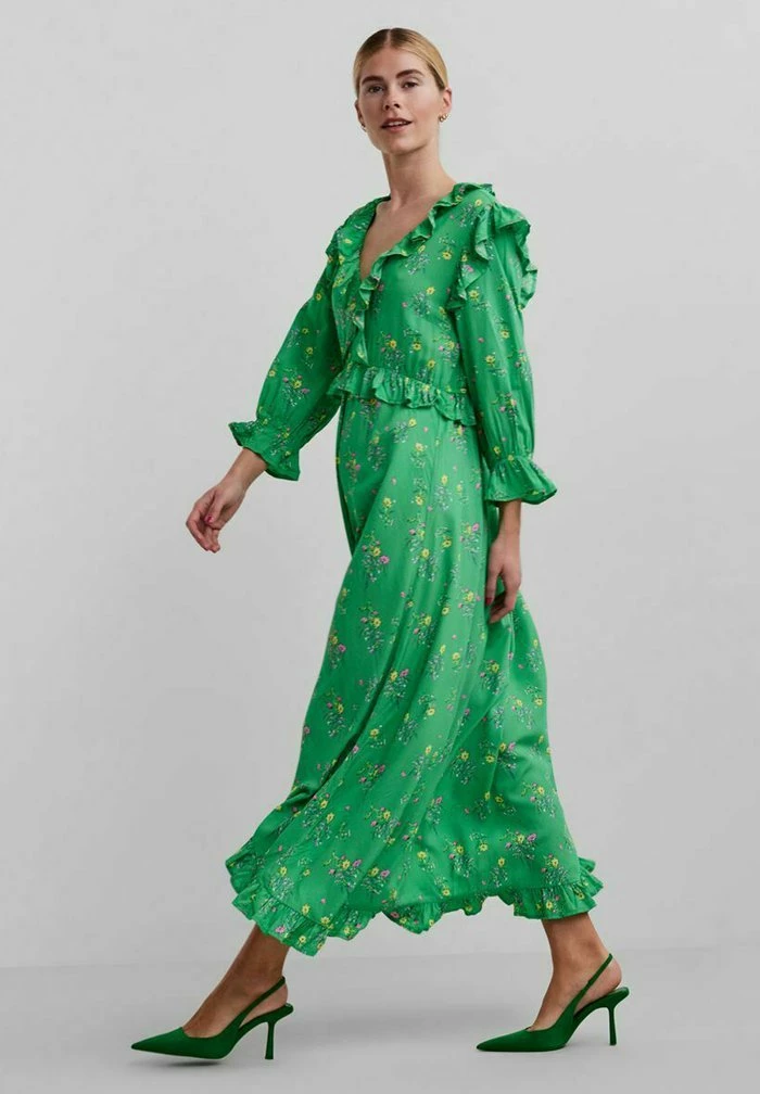YASOFELIA - Robe Longue - Island Green 2 YASOFELIA - Robe Longue - Island Green – Image 2