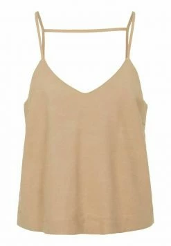 YASMOLLA - Débardeur - Tan -YAS Soldes Boutique 760eb3593e09407ba1fe897f9f808b1d