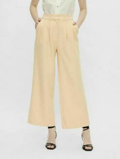 YAS Pantalon Classique - Golden Straw