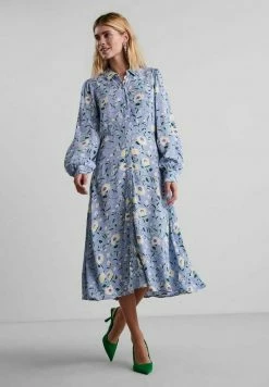 YASJANEY - Robe Chemise - Kentucky Blue