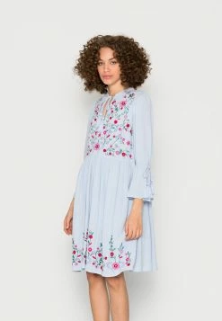 YAS CHELLA TUNIC DRESS - Robe De Jour - Kentucky Blue