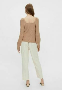 YASDURA - Pullover - Natural -YAS Soldes Boutique 78d341c7cb8d476abbfeec44d0bc0dbd