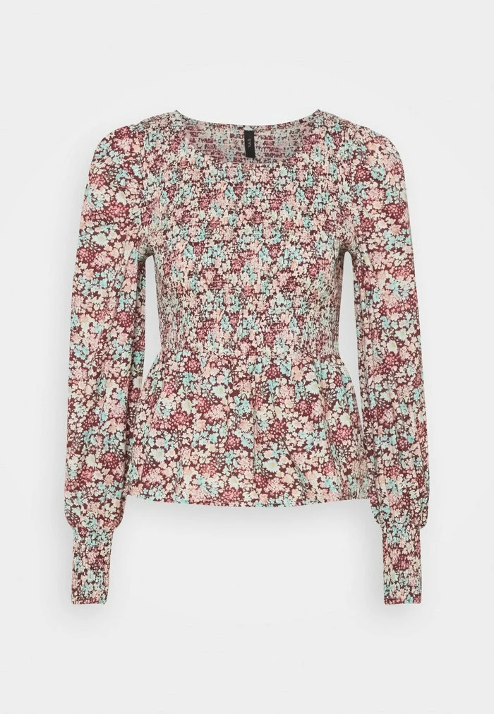 YASTULIA SMOCK - T-shirt à Manches Longues - Rosewood 1 YASTULIA SMOCK - T-shirt à Manches Longues - Rosewood