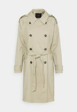 YASELENA - Trench - Humus -YAS Soldes Boutique 7994a5b5e49d4a0b932fdb90b3ad1ff7