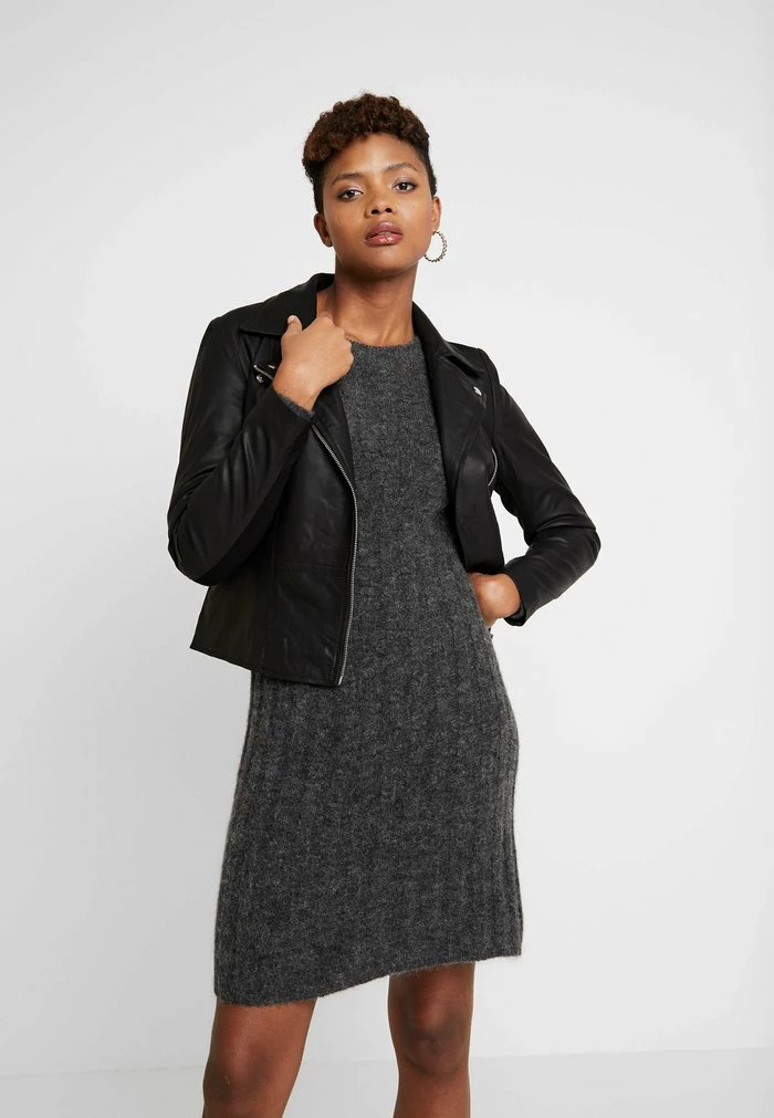 YASSOPHIE JACKET - Veste En Cuir - Black 1 YASSOPHIE JACKET - Veste En Cuir - Black