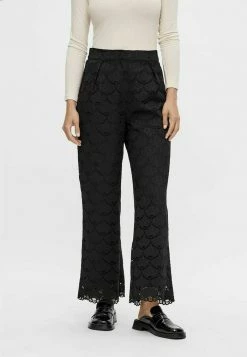 HIGH WAIST YASCLARA - Pantalon Classique - Black