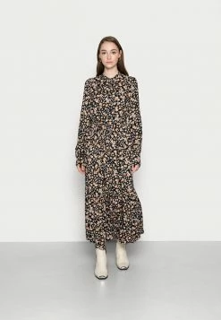 YASEMALLA LONG SHIRT DRESS - Robe Longue - Black Emalla