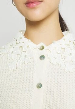 YASFINA CARDIGAN - Gilet - Eggnog -YAS Soldes Boutique 7a42dfcf2be04838a58d422be12ecda8