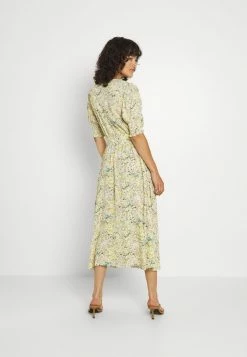 YASSTENCIL MIDI DRESS - Robe De Jour - Eggnog -YAS Soldes Boutique 7bb351f11a4b46fcb88c6760439610e3