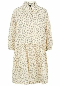 YAS Robe Chemise - Eggnog