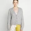 YASSUDANA CARDIGAN - Gilet - Light Grey Melange