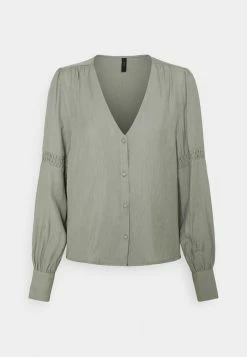 YASGRACIE V-NECK - Blouse - Shadow