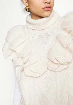 YASCHOKO WAISTCOAT - Pullover - Eggnog -YAS Soldes Boutique 7f07a80663e74eb790408f40e2cecfa7