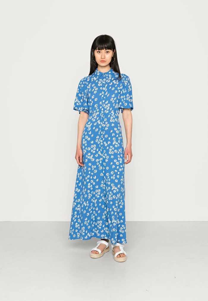 YAS LIMO ANKLE DRESS - Robe Longue - Regatta Limo 1 YAS LIMO ANKLE DRESS - Robe Longue - Regatta Limo