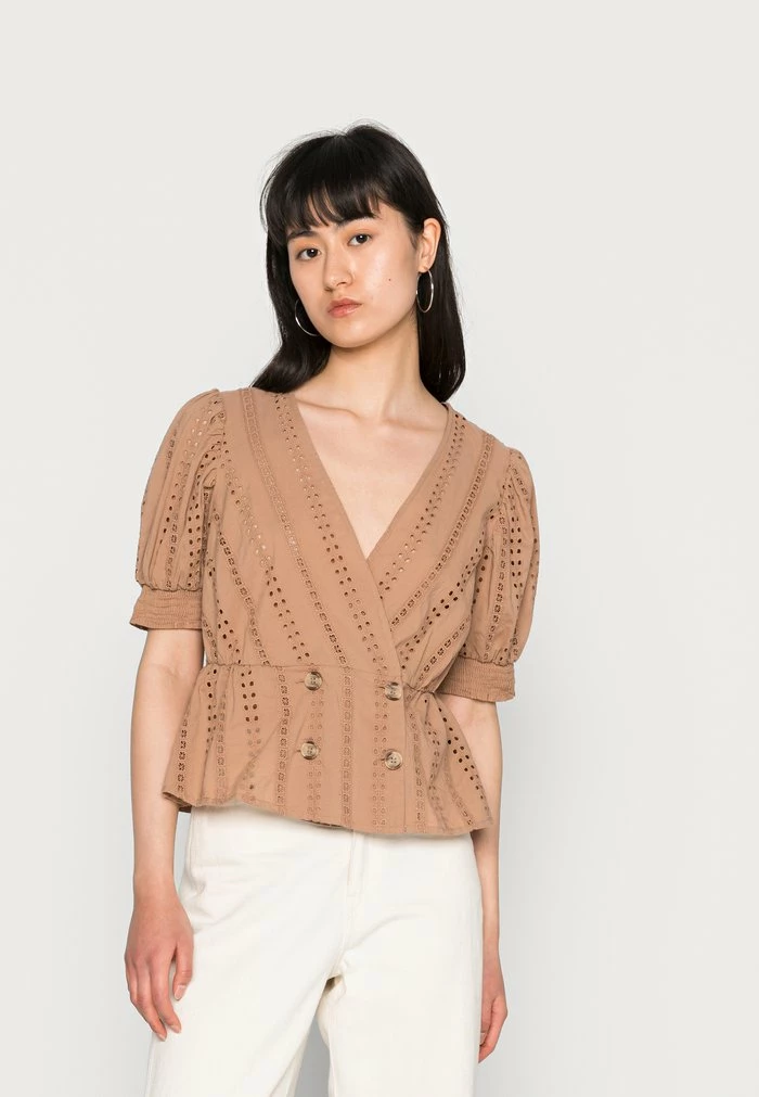 YASJADE - Blouse - Woodsmoke 1 YASJADE - Blouse - Woodsmoke