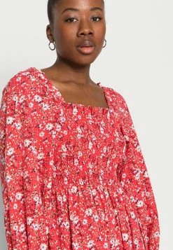 YASPOPPY MIDI DRESS - Robe De Jour - Red -YAS Soldes Boutique 80d6475a43224a42a9fe4da85c1a91af