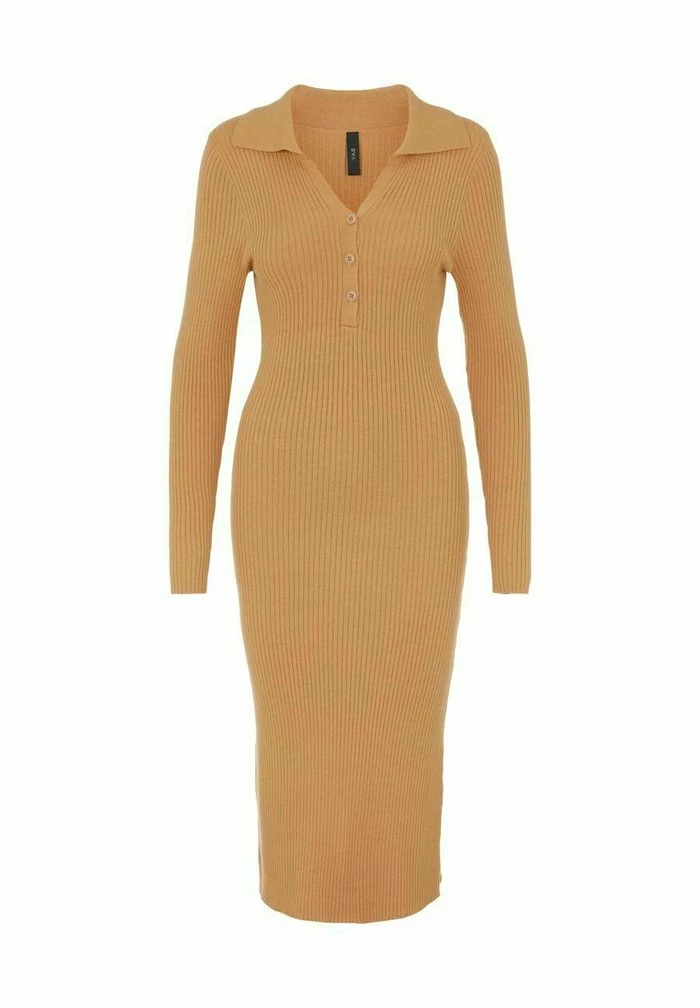 YASCILLA - Robe Fourreau - Cashew 7 YASCILLA - Robe Fourreau - Cashew – Image 7