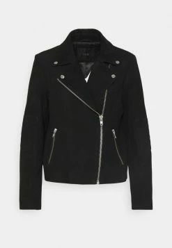 YASMOUSSE JACKET - Veste En Cuir - Black