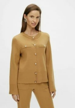 YAS PIMI - Gilet - Bistre