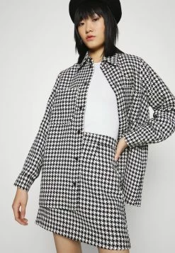 YASJULIETTE JACKET - Manteau Court - Black/white -YAS Soldes Boutique 850c5e63d5ff41dcb94fb24e524c1ea3