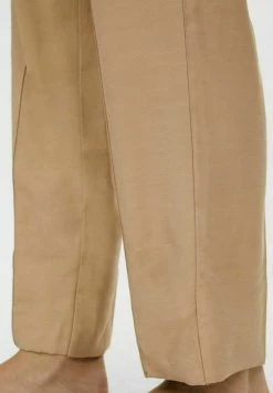 YASMOLLA - Pantalon Classique - Tan -YAS Soldes Boutique 864a8d20b7d04d8dbc141312df778959
