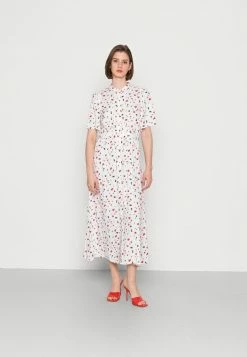 YAS RIMO LONG DRESS - Robe De Jour - Star White