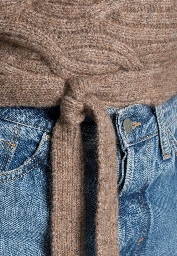 YASZAMIRA CARDIGAN - Gilet - Oxford Tan Melange 5 YASZAMIRA CARDIGAN - Gilet - Oxford Tan Melange – Image 5
