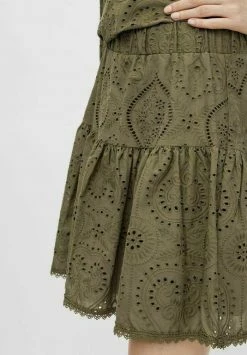 YASTARA - Jupe Trapèze - Military Olive -YAS Soldes Boutique 868755e2dc35476e8c52323aecd46776