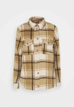 YASBEATRICE SHORT SHACKET - Veste Légère - Eggnog