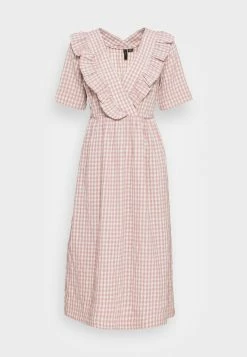 YASZEPPA MIDI DRESS - Robe De Jour - Light Pink -YAS Soldes Boutique 88a8feb5983645fe87dc74d1c7db8a81