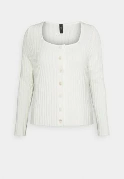 YASELLI KNIT CARDIGAN - Gilet - Eggnog