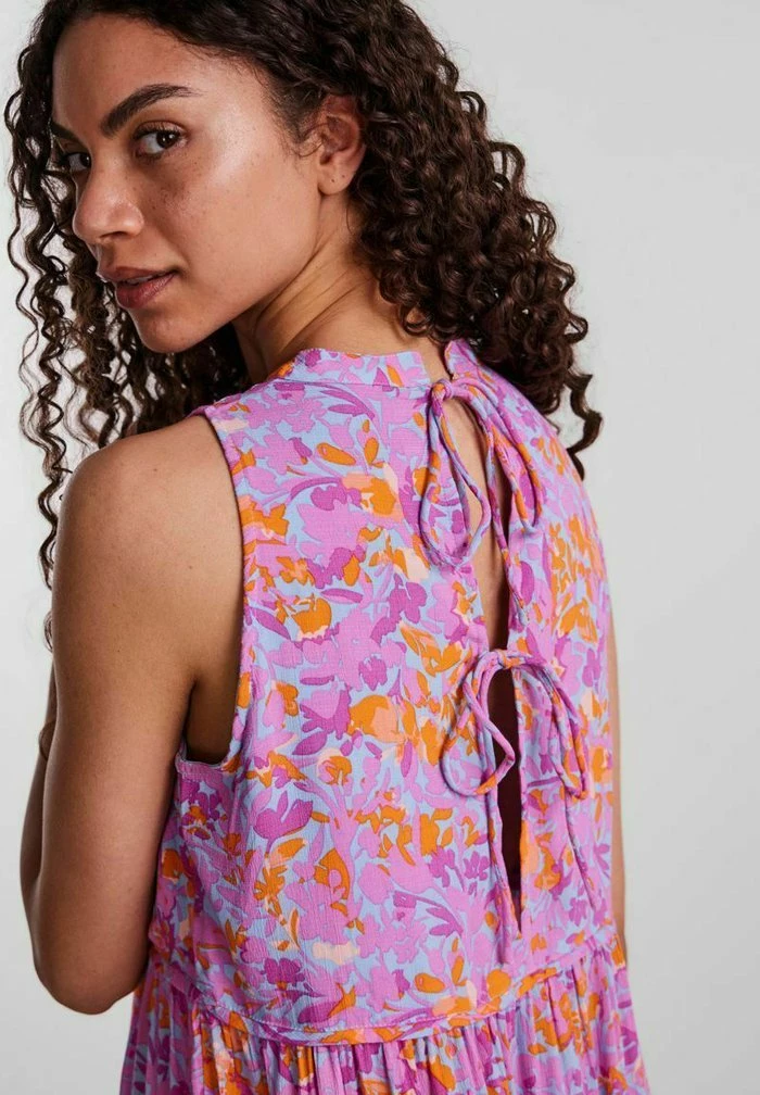 YAS Robe De Jour - Mulicoloured 4 YAS Robe De Jour - Mulicoloured – Image 4