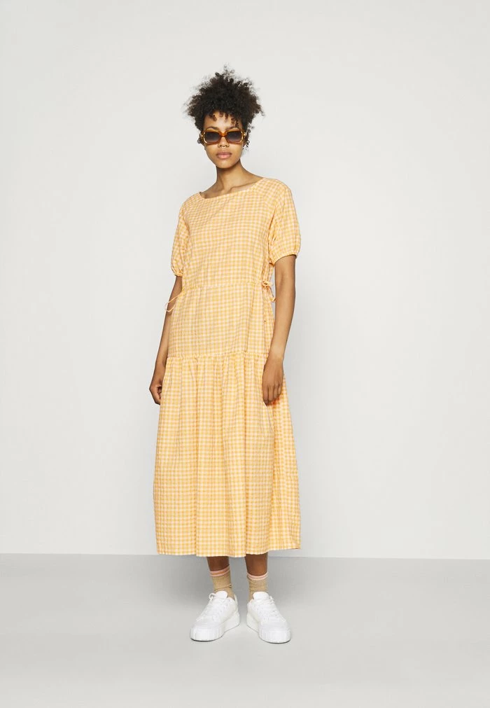 YASSTURI ANKLE DRESS - Robe De Jour - Tan 2 YASSTURI ANKLE DRESS - Robe De Jour - Tan – Image 2