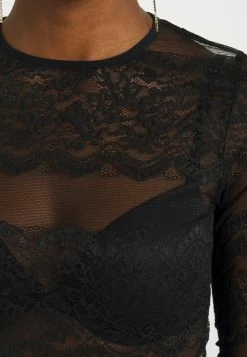 YASLACELY BODYSTOCKING SHOW - Blouse - Black 11 YASLACELY BODYSTOCKING SHOW - Blouse - Black -YAS Soldes Boutique 8bdc542bf31845bd8e7b448ab4004a48
